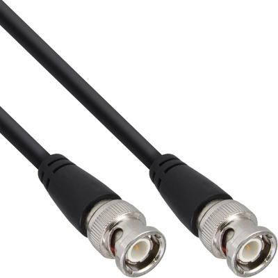 Kábel BNC-BNC M/M 10m, 75 Ohm, RG59, čierny