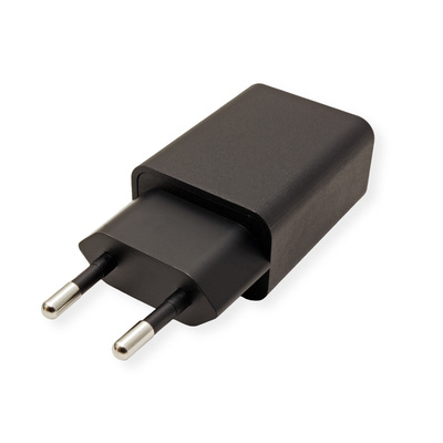 Nabíjačka USB 230V 1port, 1xUSB A, 18W, Quick Charge 3.0, čierna