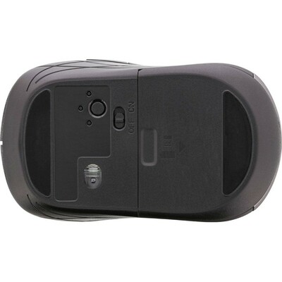 Myš WL, InLine, optická, 3-v-1, Bluetooth + 2x USB Dongle, 5 tlačidiel, sivá/čierna