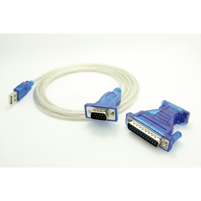 Redukcia z USB na RS232, 9pin/25pin, 1.8m