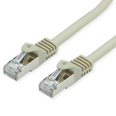 S/FTP (PiMF) Patchkábel LSOH 1m cat.7, sivý, Cu