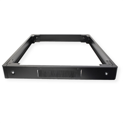 Podstavec pre sieťový kabinet, 800x1000mm (ŠxH), čierny