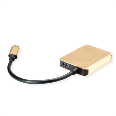 Dokovacia Stanica USB Typ C, HDMI, 2xUSB-A, PD 60W, 4K@30Hz, 0.15m