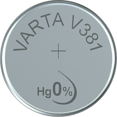 Baterka VARTA Watch do hodiniek V381 (1ks) 1.55V 45mAh (SR55 V391)