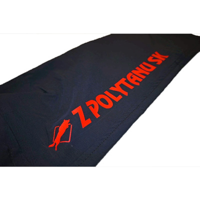 Nohavice DYNAMIC, psovodské, strečové, modro červené, L