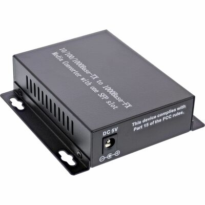 Optický konvertor RJ45 - SFP, GigabitEthernet, čierny