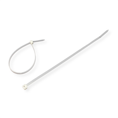 Zväzovacie lanko 250x4.8mm, 100ks/bal, transparentné