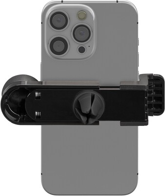 Držiak do auta, univerzálny na mobil, do ventilácie, od 51 do 91mm, čierny