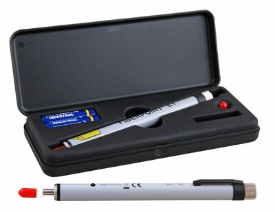 Tester optických káblov, 635nm (2.5mm SC,ST,FC,E2000), batérie v balení