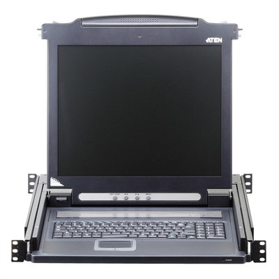 KVM konzola 17" LCD, 1 port, VGA, PS/2, DE layout
