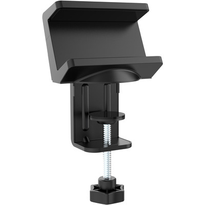 Držiak pre predlžovačku na stôl, úchyt o dosku, čierny