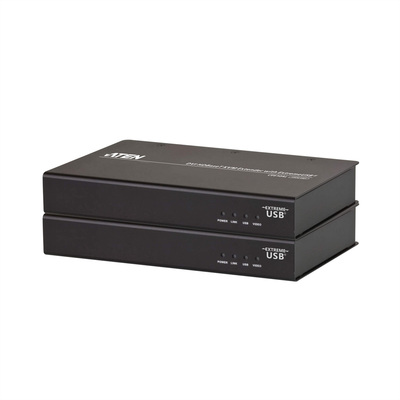 Predĺženie KVM cez TP do 100m, DVI-D, USB