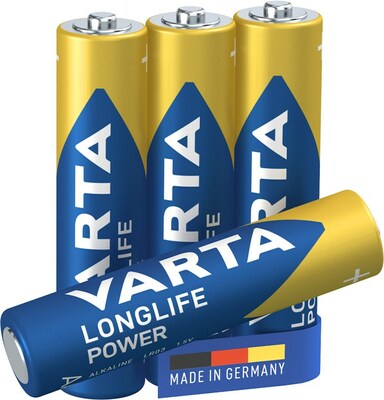 Baterka VARTA Longlife Power Alkalická AAA (4ks) 1.5V (LR03) 4BL