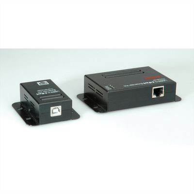 Predĺženie USB 2.0 cez TP do 50m, USB hub (4port), PoC (Power Over Cable)