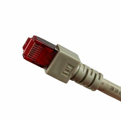 S/FTP (PiMF) Patchkábel LSOH 15m, cat.6, sivý, Cu