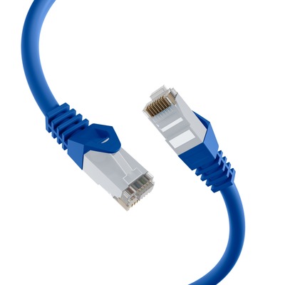 UTP Patchkábel LSOH 10m cat.6, modrý, CCA