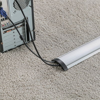 Káblový tunel na káble prechodová lišta 1104x92mm eloxovaný tvrdený hliník