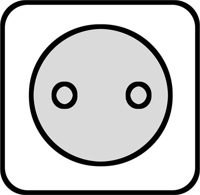 Nabíjačka USB 230V 1port, 1xUSB A, 1A, 15W, čierna, Bachmann