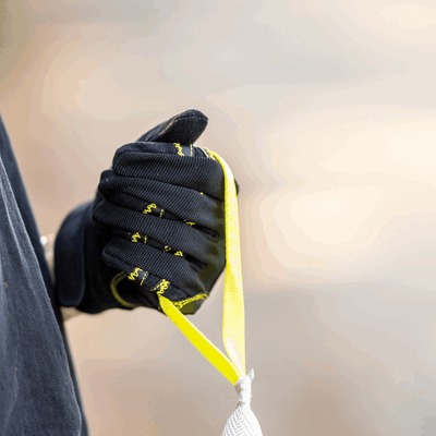 Rukavice FLEXGRIP COMFORT, celé uzavreté, HS, čierne, XXL