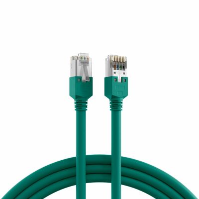 S/FTP Patchkábel LSOH 40m cat.5e, zelený, Cu, Draka UC300 s TM11