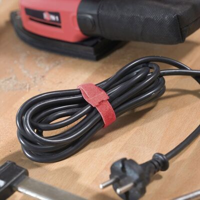 Zväzovacie lanko, suchý zips, 150x20mm, 100ks/bal, čierne, VELCRO® ONE-WRAP®