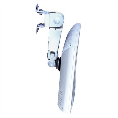 Držiak pre monitor na stenu, max 6kg, rameno 340mm, VESA 75/100, strieborný