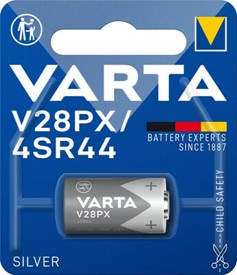 Baterka VARTA Alkalická 4SR44 6.2V 145mAh (V28PX 4028) 1BL