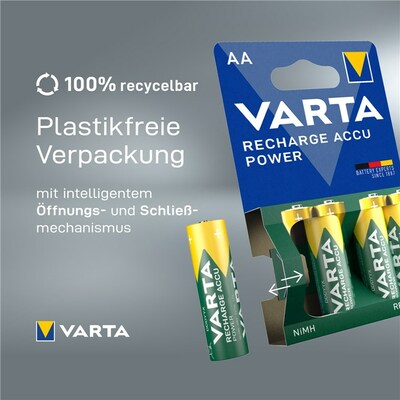 Baterka VARTA RTU nabíjacia AAA (4ks) 1.2V 1000mAh NiMH (HR03 56736) 4BL