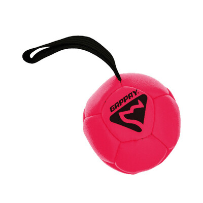 Lopta futbalová s priemerom 8cm, s uškom, malá, ekokoža, rôzne farby