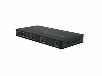 Video selektor/switch HDMI 4IN/1OUT QUAD Multi-Viewer, Seemless, 4K@30Hz, čierny