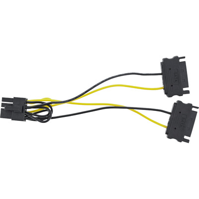 Kábel napájací interný 2x Sata na 8 pin PCI ExpressII