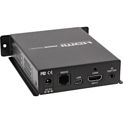 Predĺženie KVM cez TP do 100m, HDMI 4K@30Hz, USB, IR, RS232, (aj cez LAN/TCP/IP)