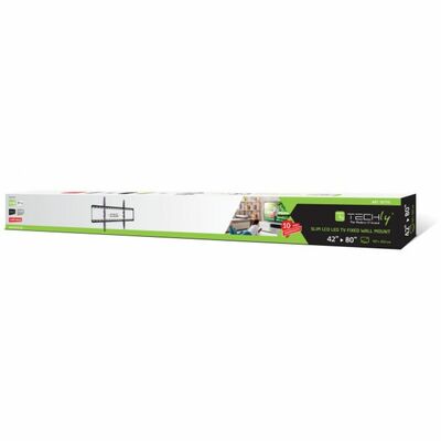 Držiak pre TV 42-80'' na stenu, max 60kg, slim profil 36mm, VESA do 800x400, čierny 