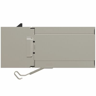 Konektor Keystone cat.6a, tienený, strieborný, SPOJKA RJ45, zahnutý 90°