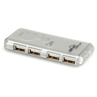 Kábel USB 2.0 A-B M/M 1.8m, High Speed, biely