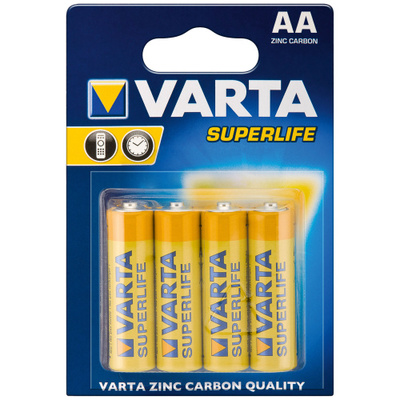 Baterka VARTA Superlife Zinc-Carbon AA (4ks) 1.5V (R6) 4BL