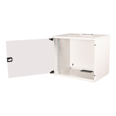 19" Rack na stenu 9U, sivý, 460x540x400 mm (HxWxD), RAL7035, BASIC