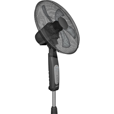 Ventilátor stojanový, Ø35 cm, Smart Home, 50W, časovač, ovládanie cez WiFi, čierny