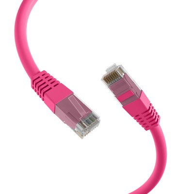 UTP Patchkábel LSOH 15m cat.6, magenta, CCA