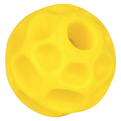 Lopta Tetraflex, stredná, 10cm, žltá