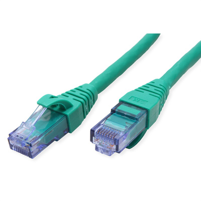 UTP Patchkábel LSOH 2m cat.6a, zelený, Cu, Component Level