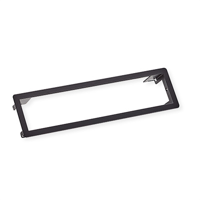 Power Frame rámik 4 pozície, 284x73x36mm, oceľ, čierny
