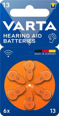 Baterka VARTA Hearing Aid PR48/V13 (6ks) 1.45V 6BL