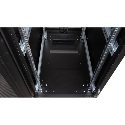19" Rack na podlahu 26U, 1260x600x1000mm (HxWxD), PRO, čierny
