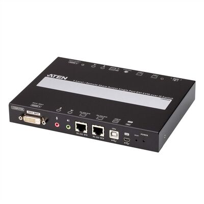 KVM switch/prepínač cez IP, DVI, RJ45, USB, 1920x1200