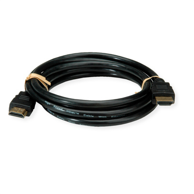 Kábel HDMI M/M 5m, Ultra High Speed+Eth, 8K@60Hz, HDMI 2.1, G pozl. kon., čierny, Recycled Material
