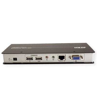 Predĺženie KVM cez TP do 200m, VGA, USB, RS-232, Dual Remote (lokálne ovládanie/monitor)