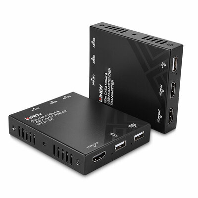 Predĺženie KVM cez TP do 120m, HDMI, USB, Dual Remote (lokálne ovládanie/monitor)