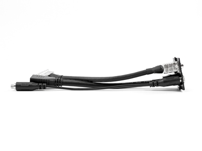 Modul pre BACHMANN, HDMI + VGA + 3.5mm stereo jack, F/F, 0.2m, čierny