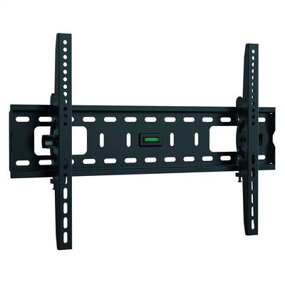 Držiak pre TV 37-70" na stenu, max 75kg, s náklonom +-10°, VESA do 600x400, čierny